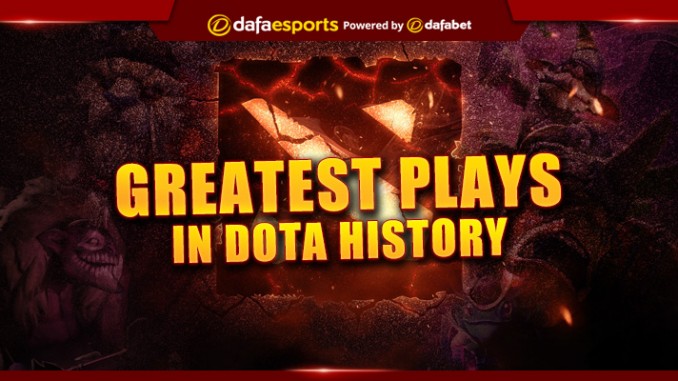 Top plays in Dota 2 competitive history